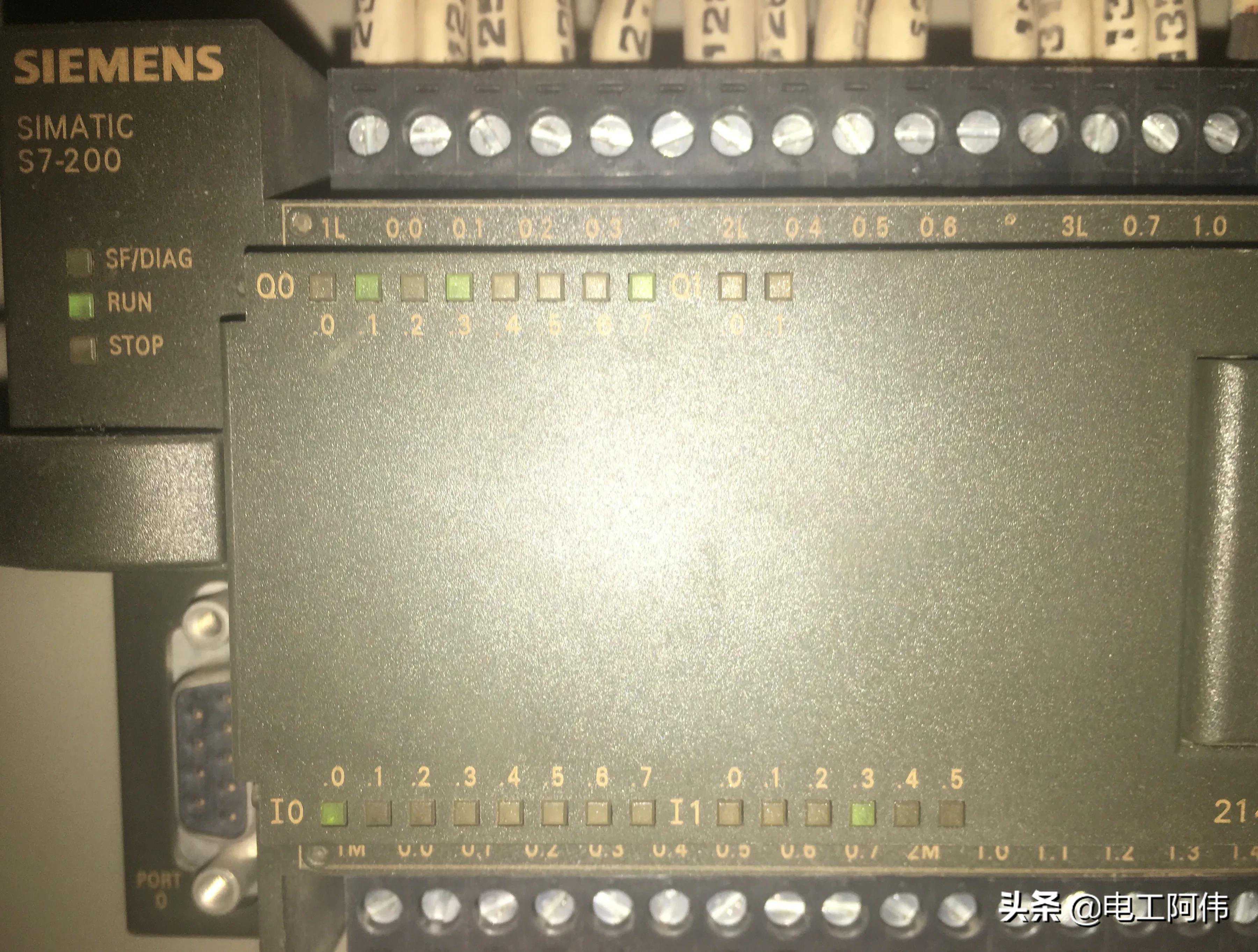 西门子PLC的CPU模块状态指示灯分别代表什么意思