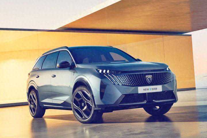 标致纯电5008来了，光这前脸就值得掏钱