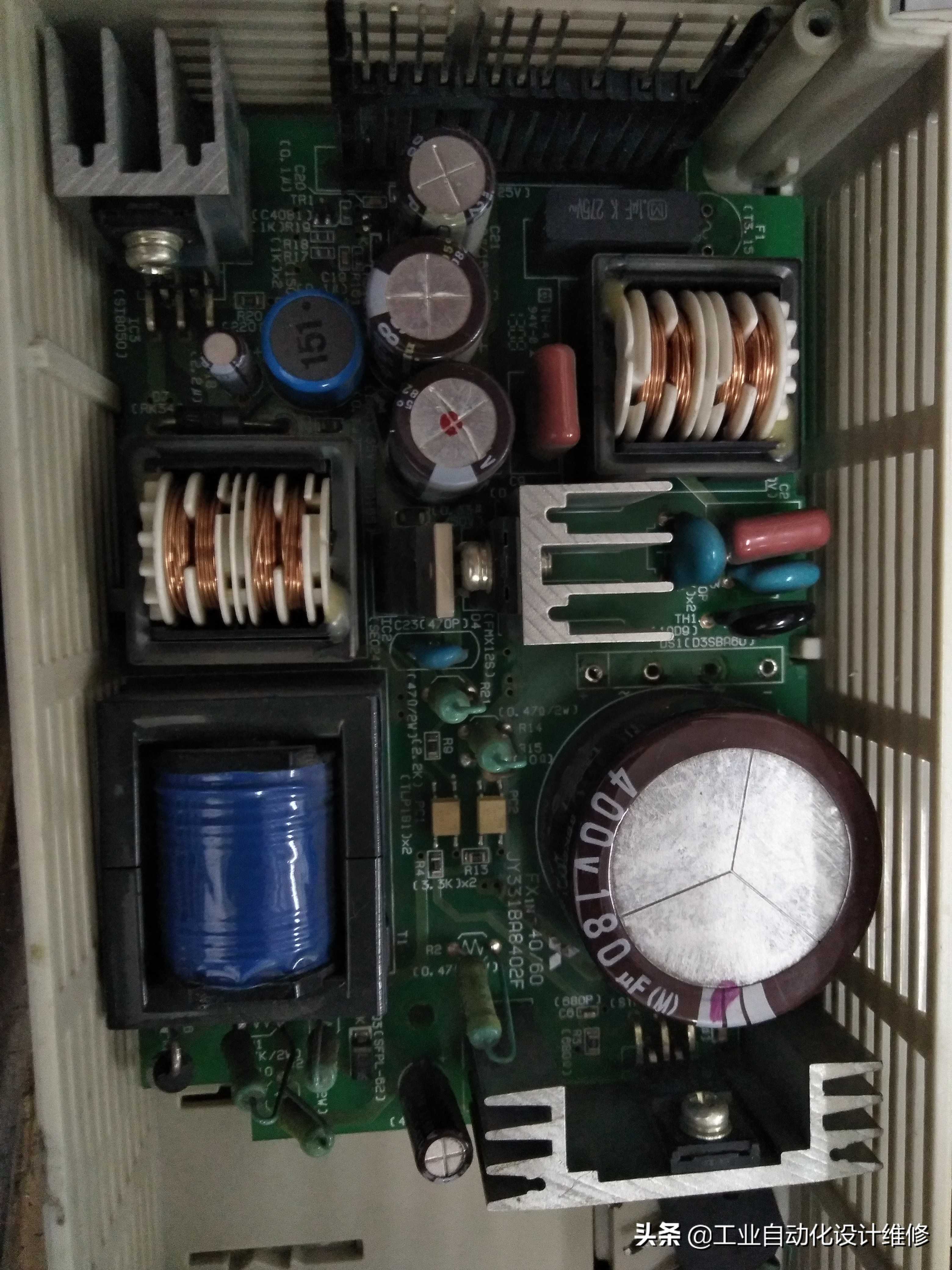 三菱FX1N 60点PLC拆机图