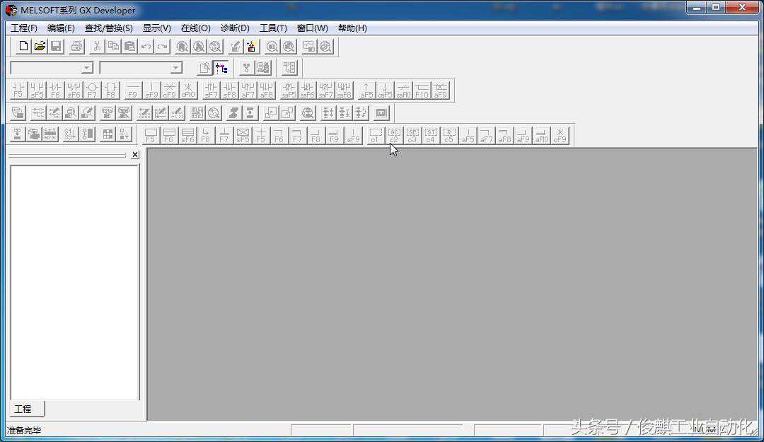 「PLC」三菱FX1N-mr型可编程序控制器实现流水灯功能
