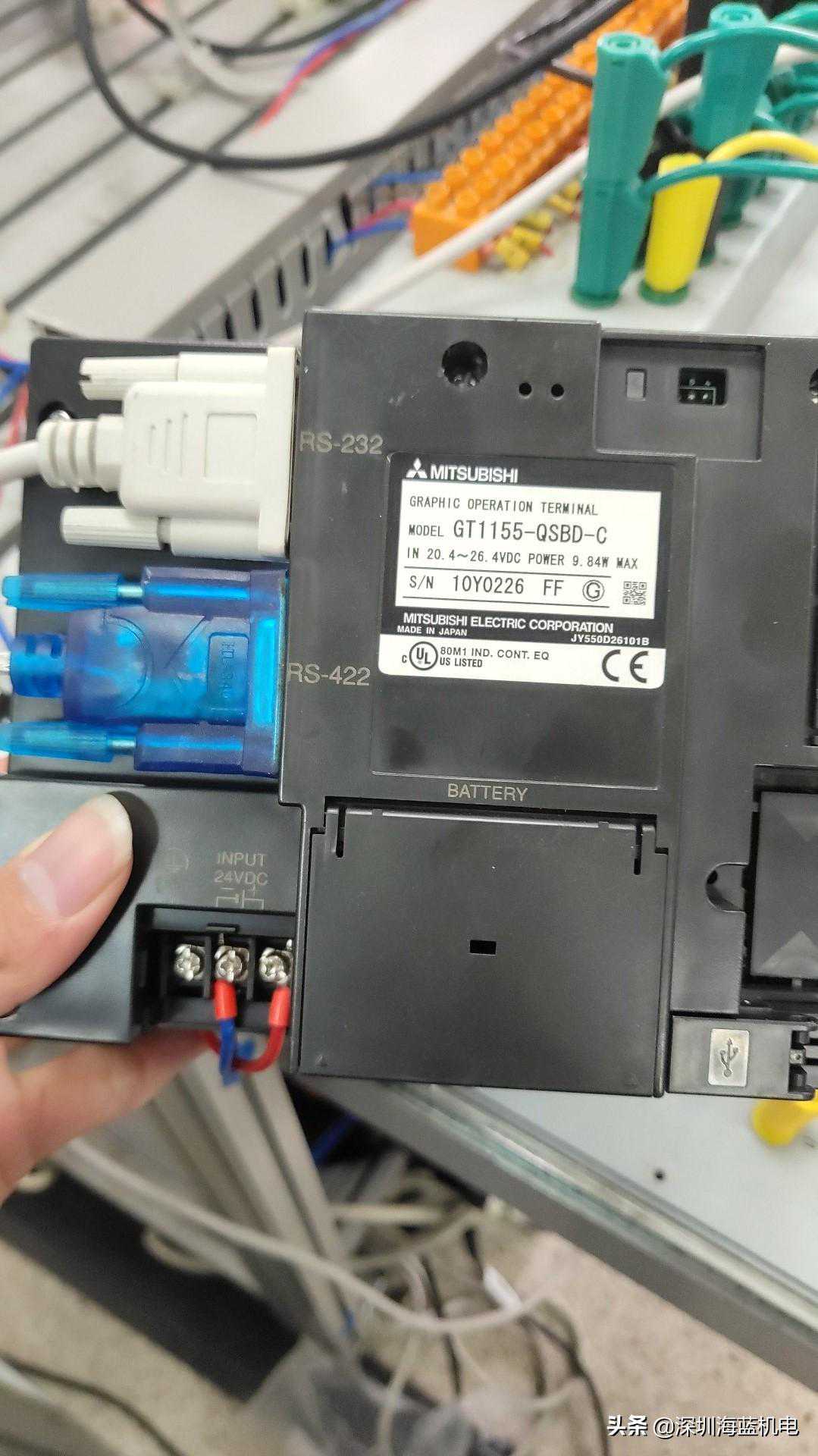 三菱触摸屏Got1000怎么通讯，作为工程师学会运用排除法？